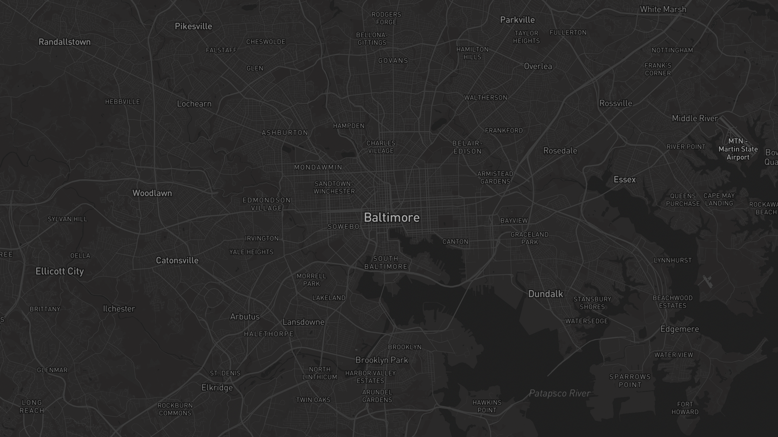 Aerial 3D map of Maryland with highlighted care provider regions — The Care Ratings